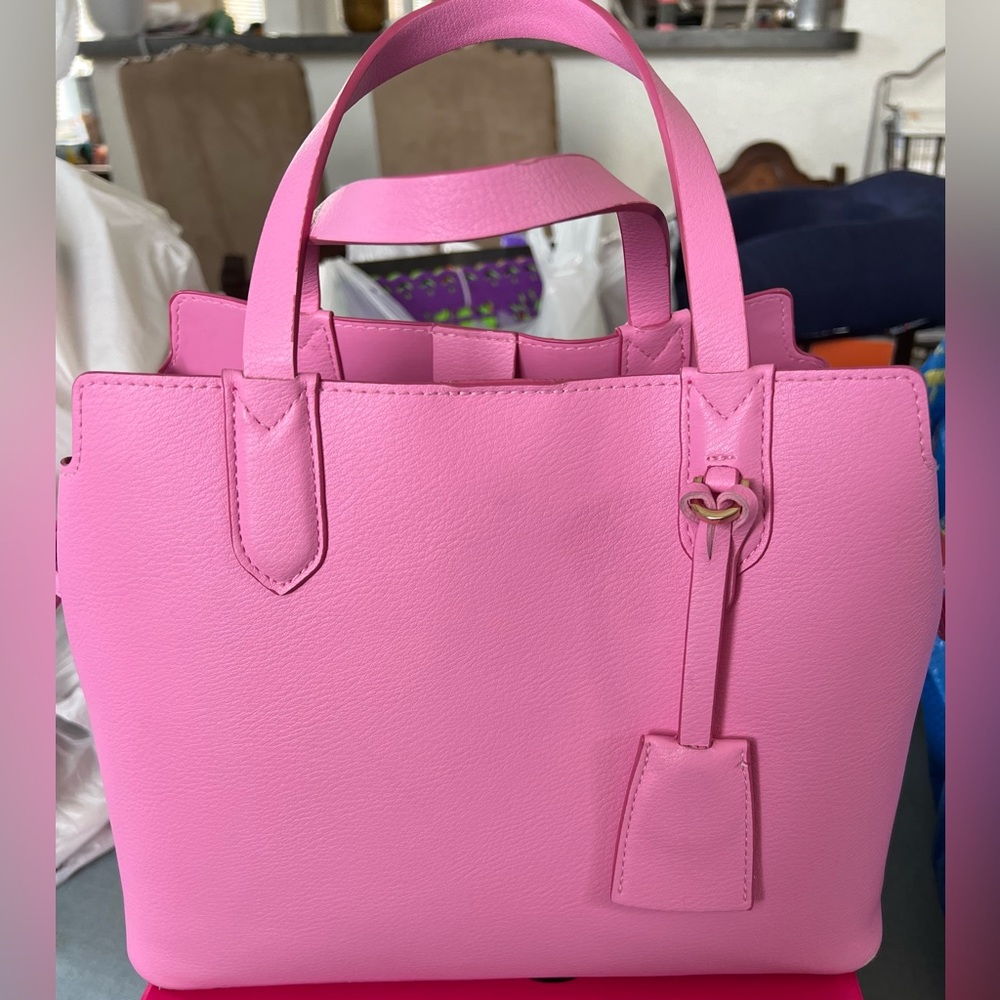 Coach knockoff  “A New Day" Triple Compartment Satchel Handbag in Pink. Barbie